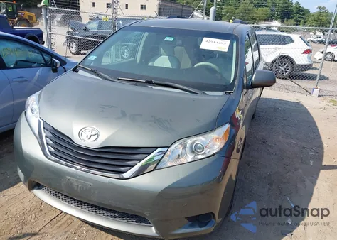2012 Toyota Sienna Le V6 8 Passenger из США, поврежденный, VIN 5TDKK3DC0CS201441